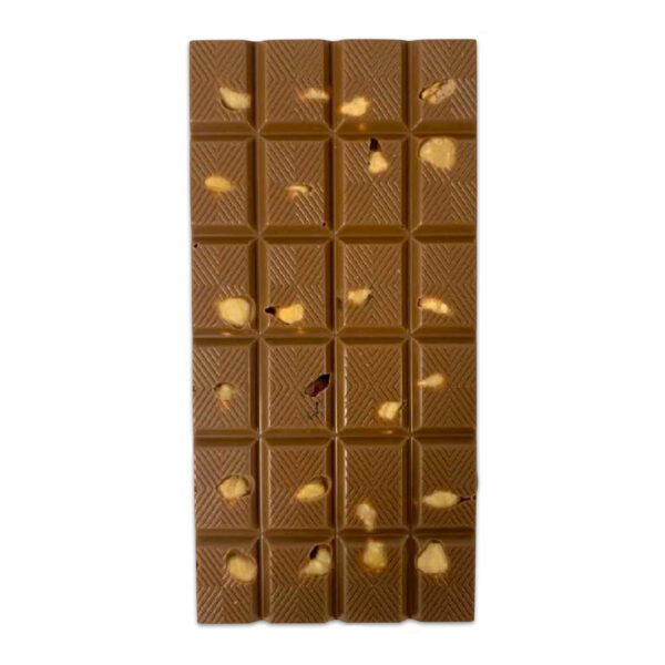 Tableta chocolate con leche con almendras