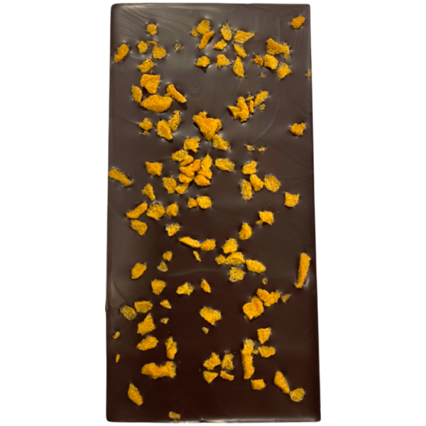 Tableta chocolate negro 80% con fruta de la pasión