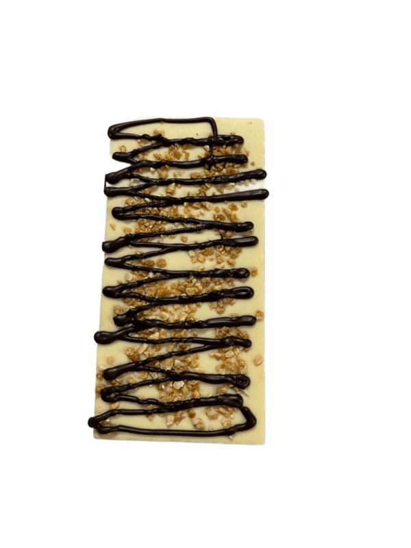 CHOCOLATE BLANCO CON ALMENDRA CROCANTI