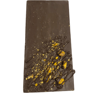 TABLETA CHOCOLATE NEGRO CON CRUJIENTE DE KIKOS